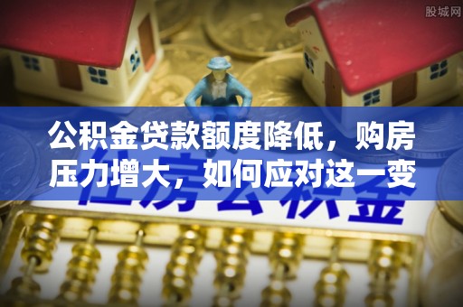 峨边公积金贷款额度降低，购房压力增大，如何应对这一变化？