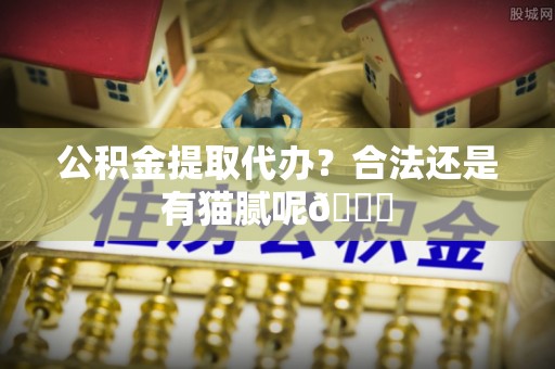 峨边公积金提取代办？合法还是有猫腻呢😏